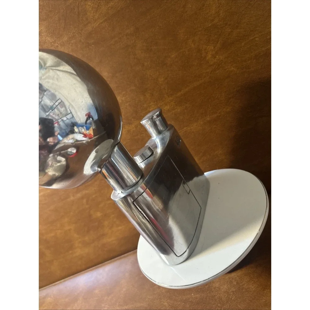 LARGE METAL CAST ALUMINUM DISPLAY MOLDED AS A CAMERA WITH FLASH, 11.25 X 6.25